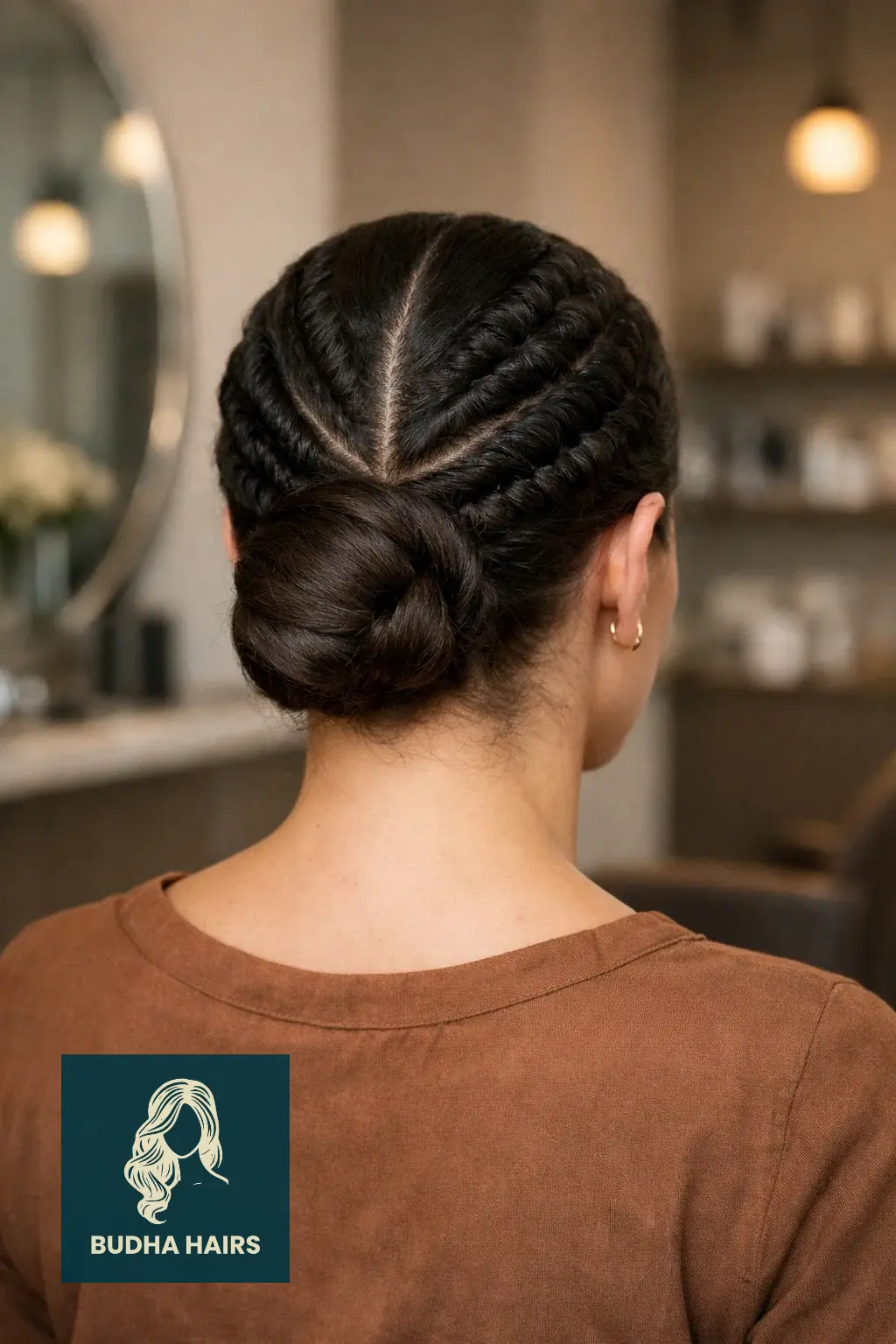 30 Best Protective Hairstyles for Thin Hair: Healthy & Chic 3 Flat Twists with a Low Bun