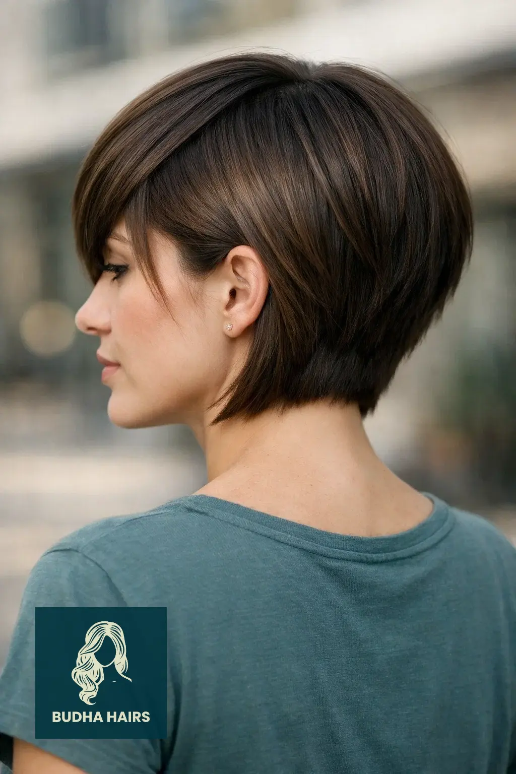 30 Perfect Side Bangs With Layers To Frame Your Face Beautifully 27 Geometric Layers with a Tapered Fringe