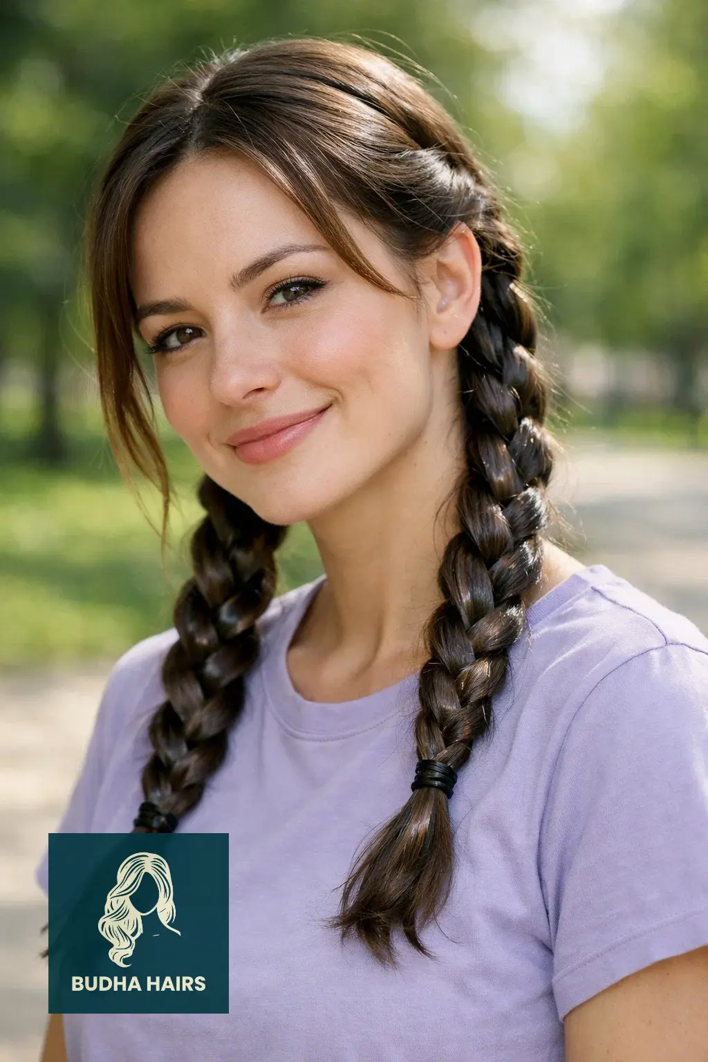 Spring Hair Trends: 30 Best Hairstyles to Try This Season 21 High-Gloss Braided Pigtails