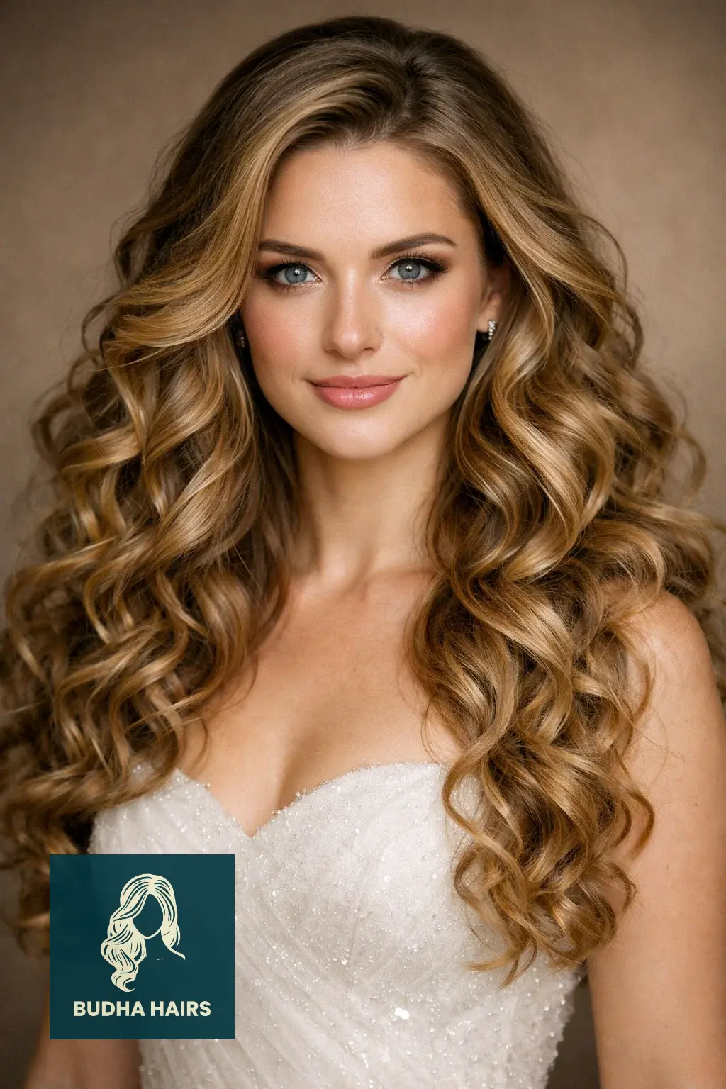30 Wedding Hairstyles for Long Hair That Turn Heads 4 High-Volume Cascading "Cloud" Curls