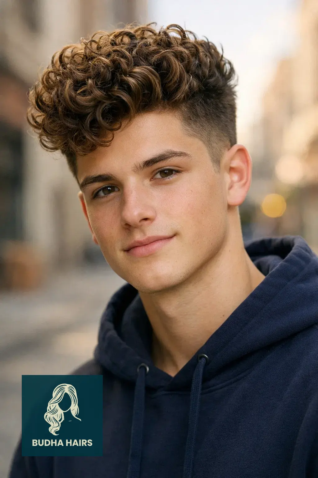 35 Cool Haircuts For Boys With Curly Hair That Show Off Texture 29 High-Volume Curly Pompadour