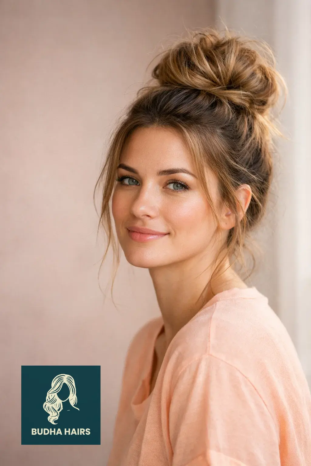 40 Quick & Easy Hairstyles: The Ultimate Guide for a Daily Refresh 28 High-Volume Messy Top Knot