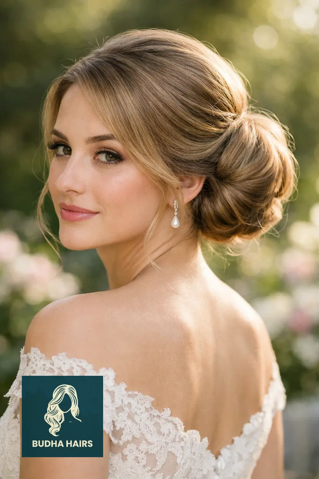 39 Best Hairstyles for Thin Hair for Wedding for a Full Look 35 High-Volume "Tucked" Low Bun
