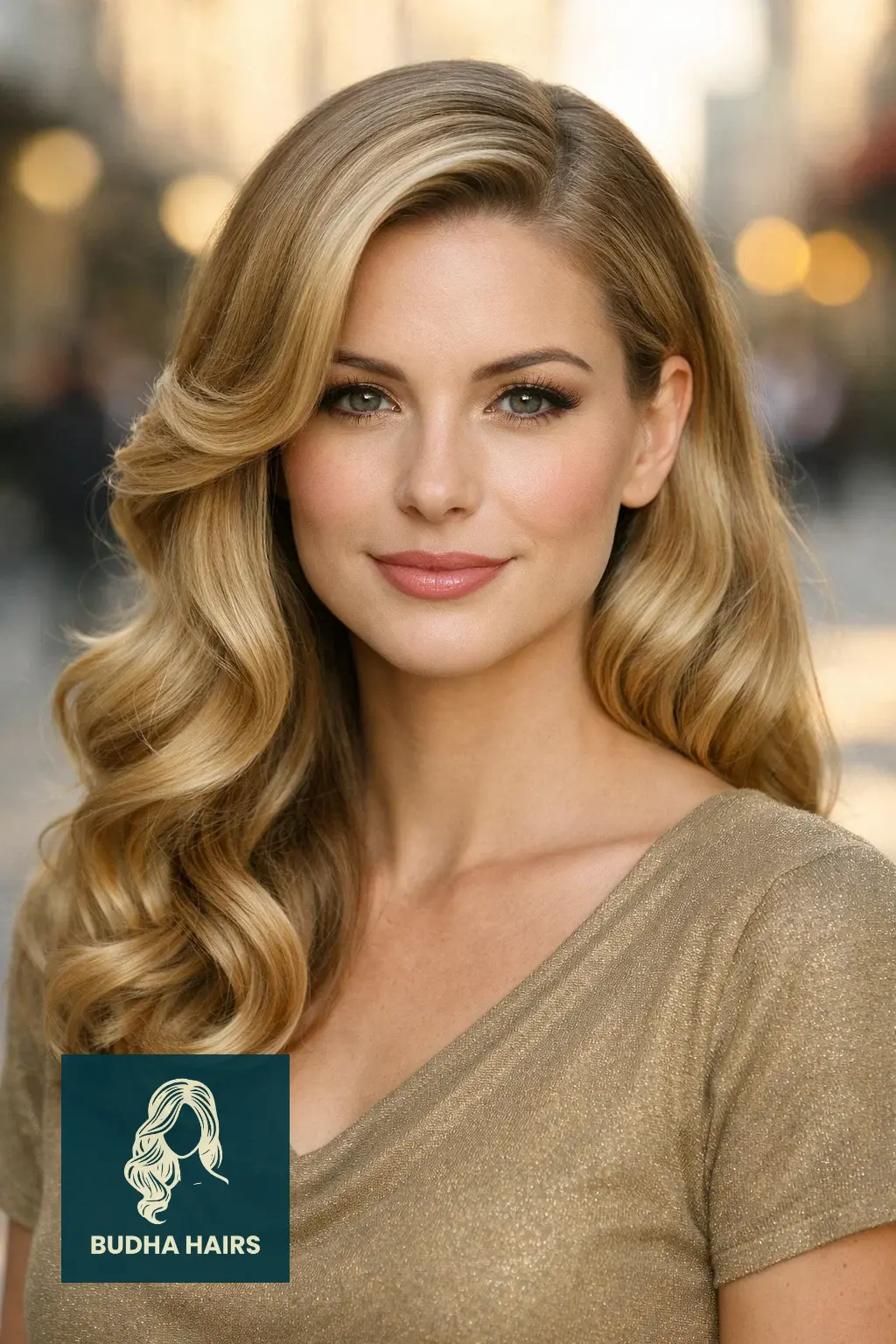 30 Perfect Side Bangs With Layers To Frame Your Face Beautifully 16 Hollywood Siren Waves