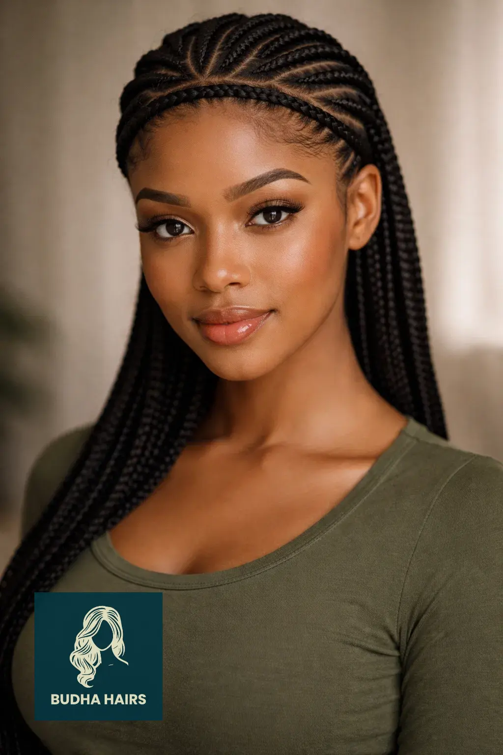 25 Cornrows Braids For Black Women To Elevate Your Everyday Style 10 Horizontal "Headband" Cornrows