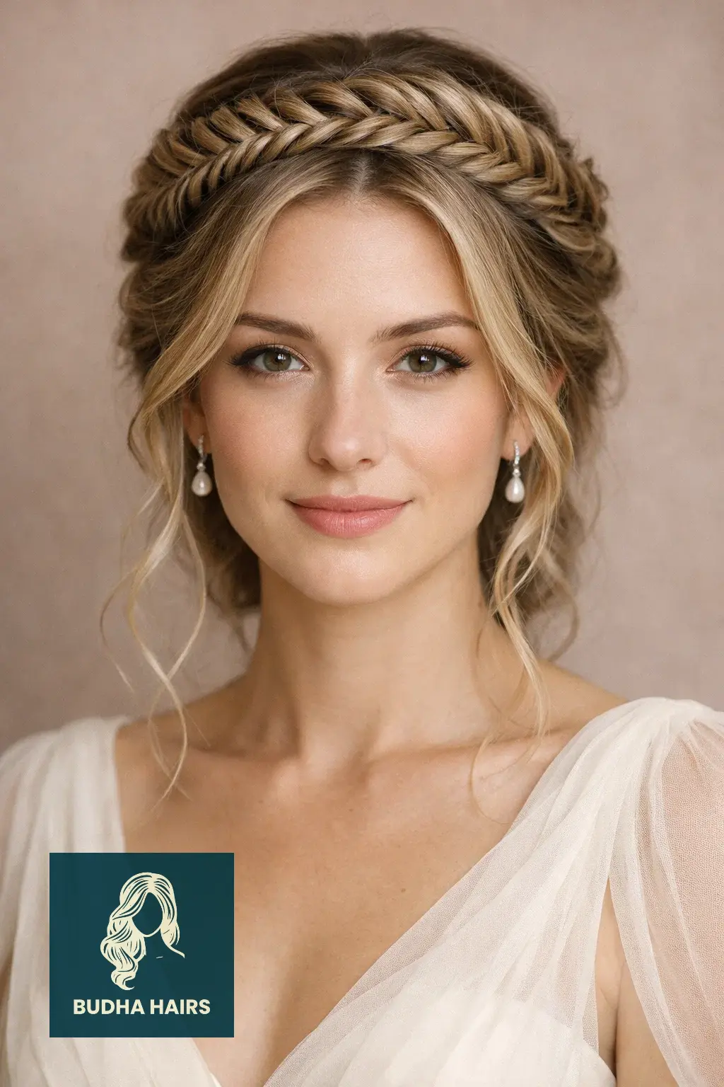 39 Best Hairstyles for Thin Hair for Wedding for a Full Look 36 Intricate "Fishtail" Crown for Brides