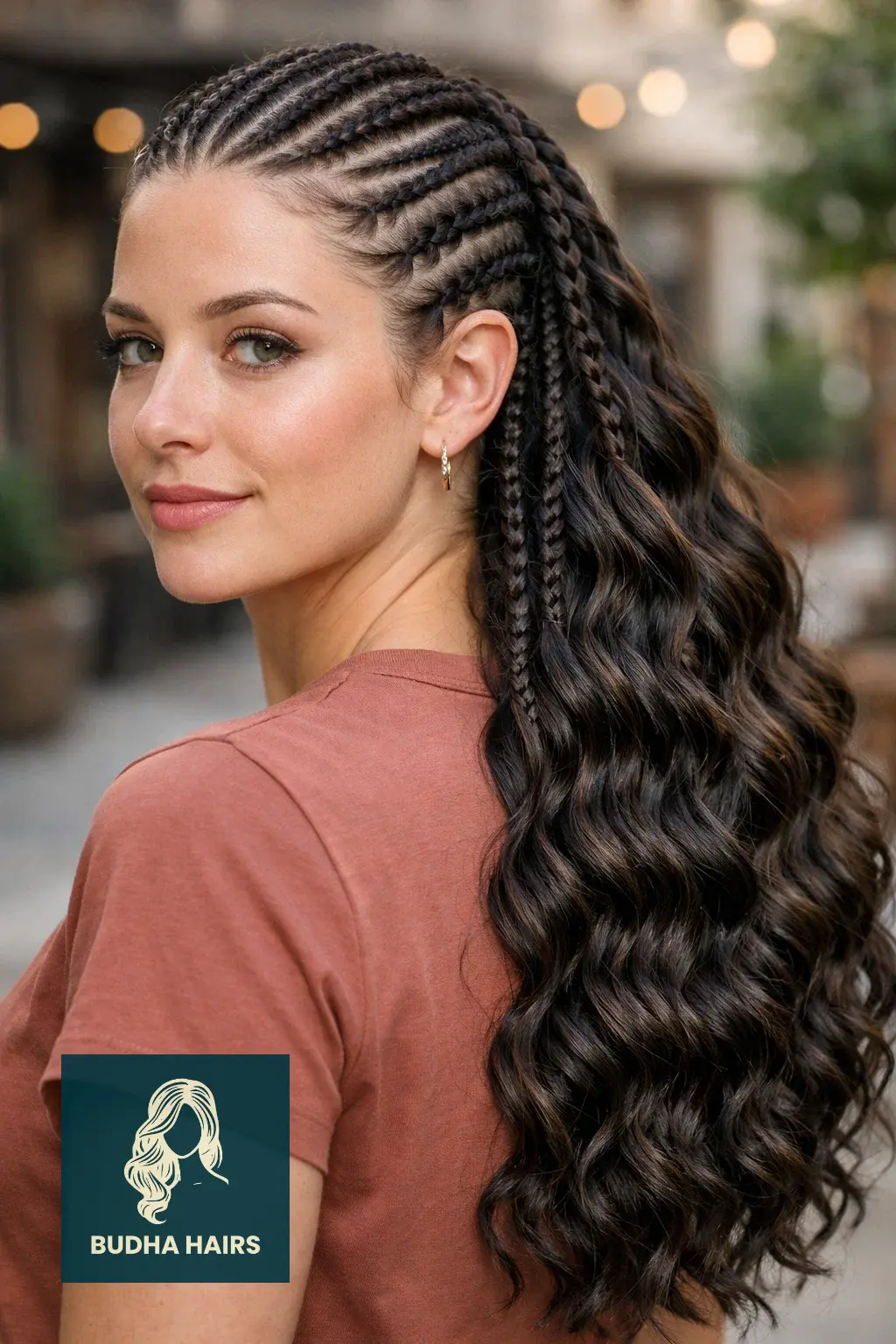 30 Best Braids with Sew In in the Back for a Glamorous Look 5 Intricate Tribal Braids with Deep Wave Weave