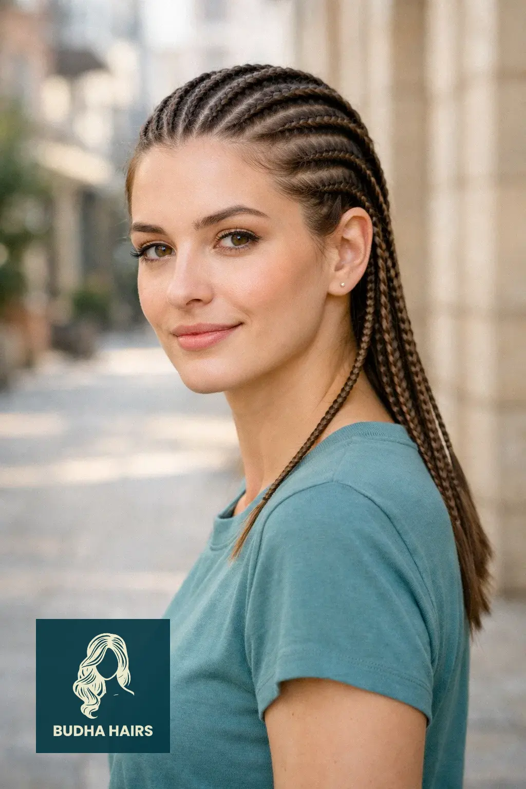 30 Best Protective Hairstyles for Thin Hair: Healthy & Chic 13 Lightweight Feed-in Cornrows