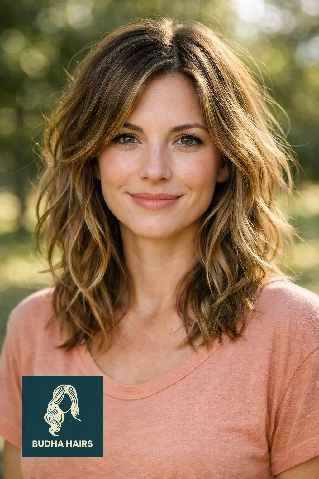 30 Perfect Side Bangs With Layers To Frame Your Face Beautifully 28 Lived-In Texture for Wavy Hair