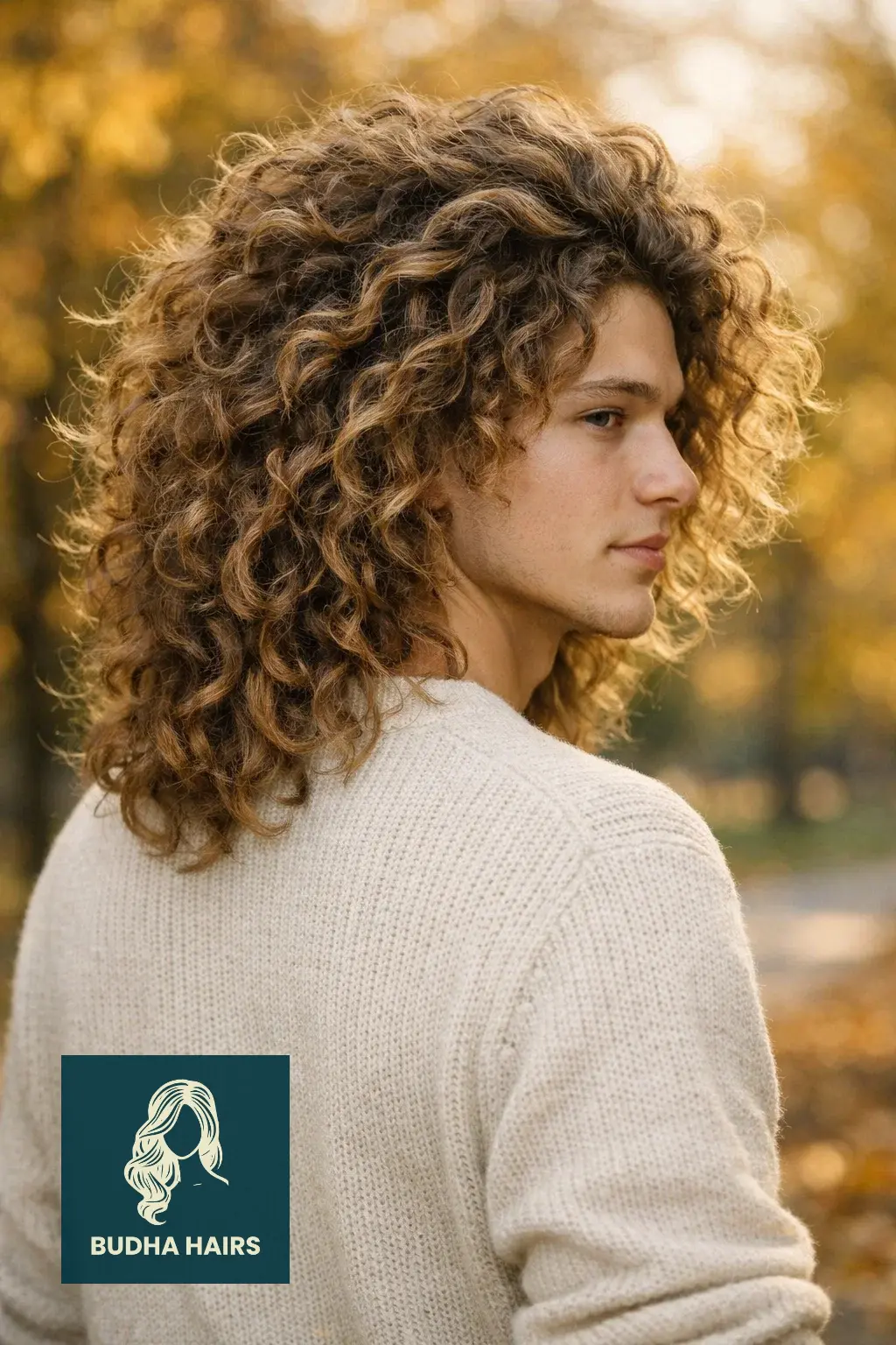 35 Cool Haircuts For Boys With Curly Hair That Show Off Texture 7 Long "Lionโs Mane" with Layers