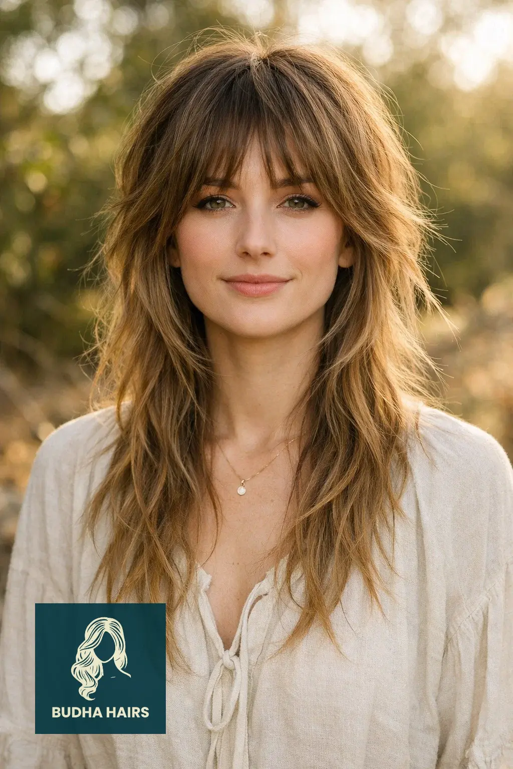 30 Realistic Shaggy Mullet Haircuts Styles for Women (2026) 4 Long & Wispy Boho Shaggy Mullet
