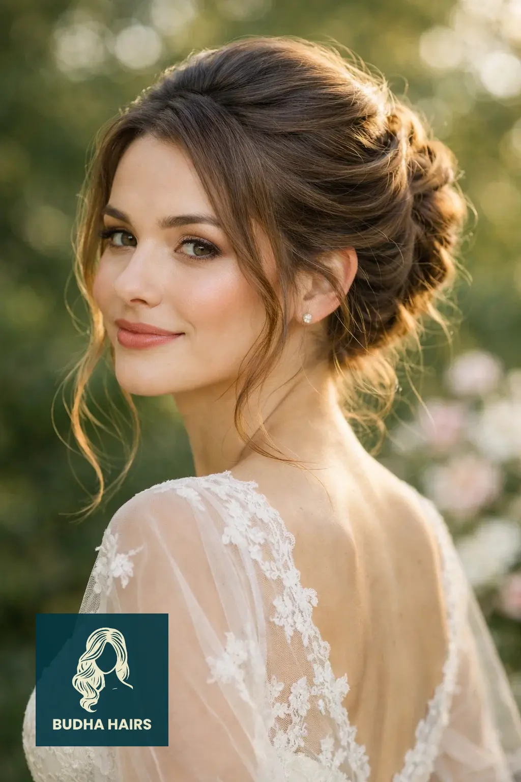 30 Wedding Hairstyles for Long Hair That Turn Heads 25 Loose French Twist with Romantic Tendrils
