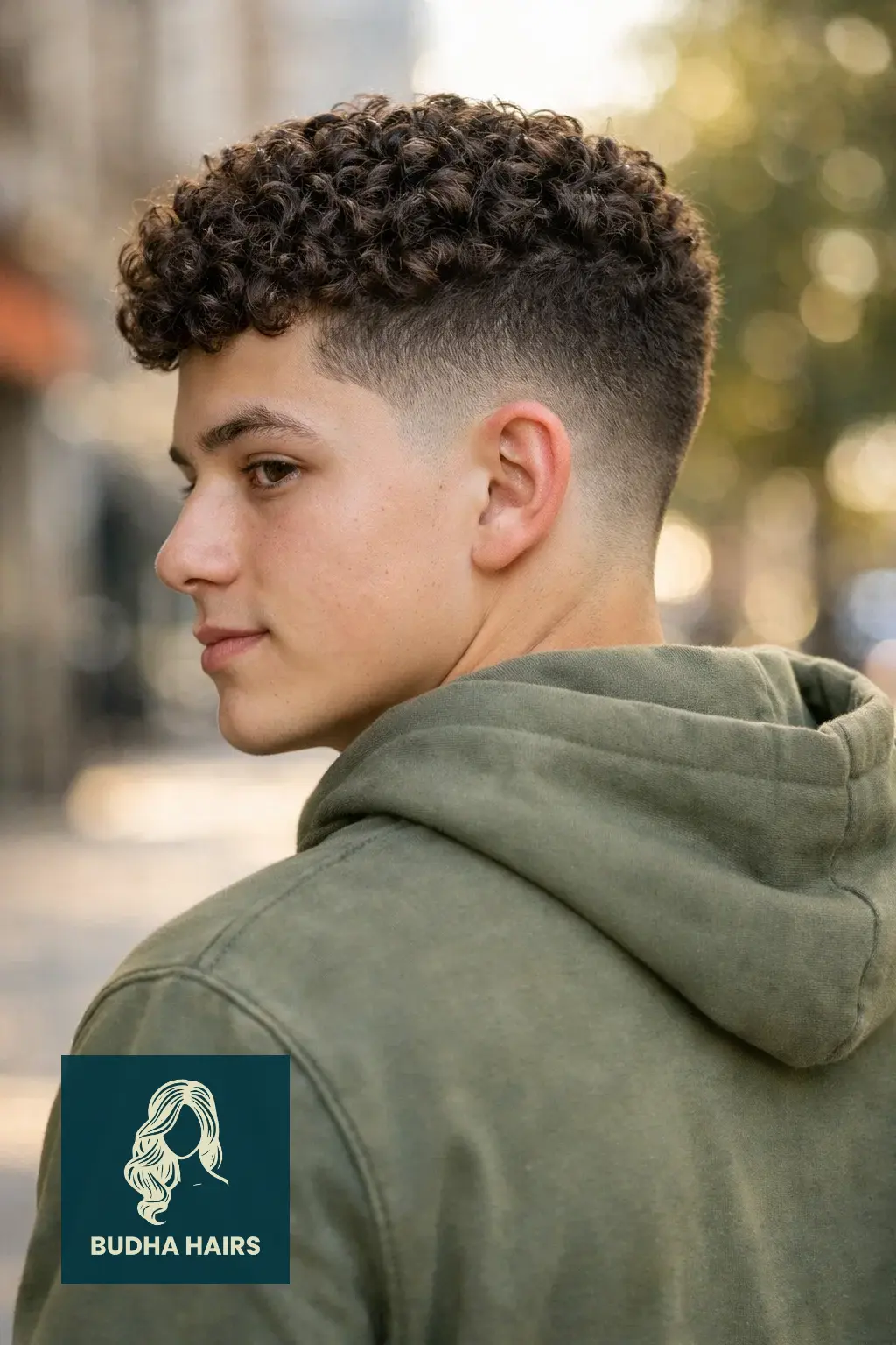 35 Cool Haircuts For Boys With Curly Hair That Show Off Texture 28 Low-Tapered Curly Crop