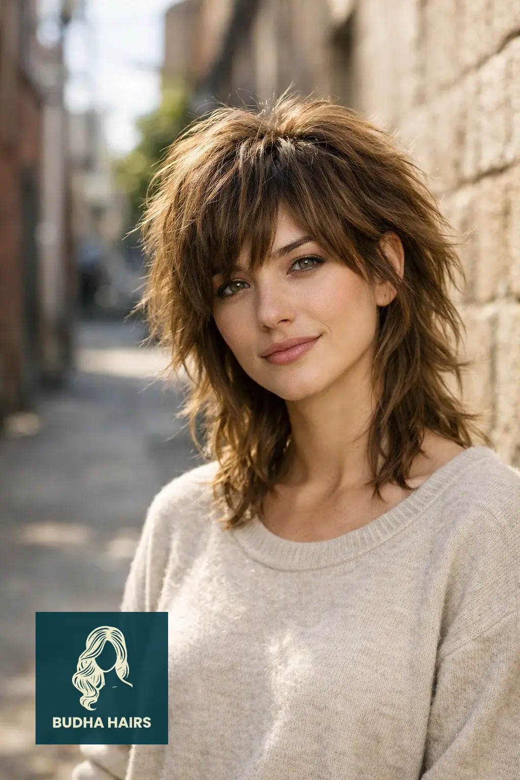 30 Realistic Shaggy Mullet Haircuts Styles for Women (2026) 14 Messy Bedhead Shaggy Mullet