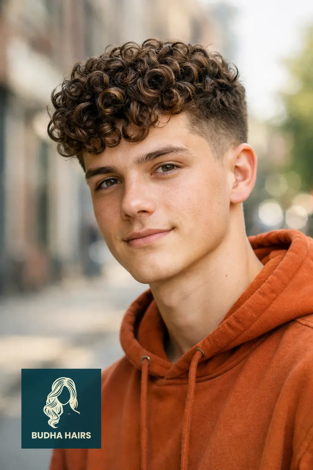 35 Cool Haircuts For Boys With Curly Hair That Show Off Texture 13 Mid-Taper with Defined Spiral Curls