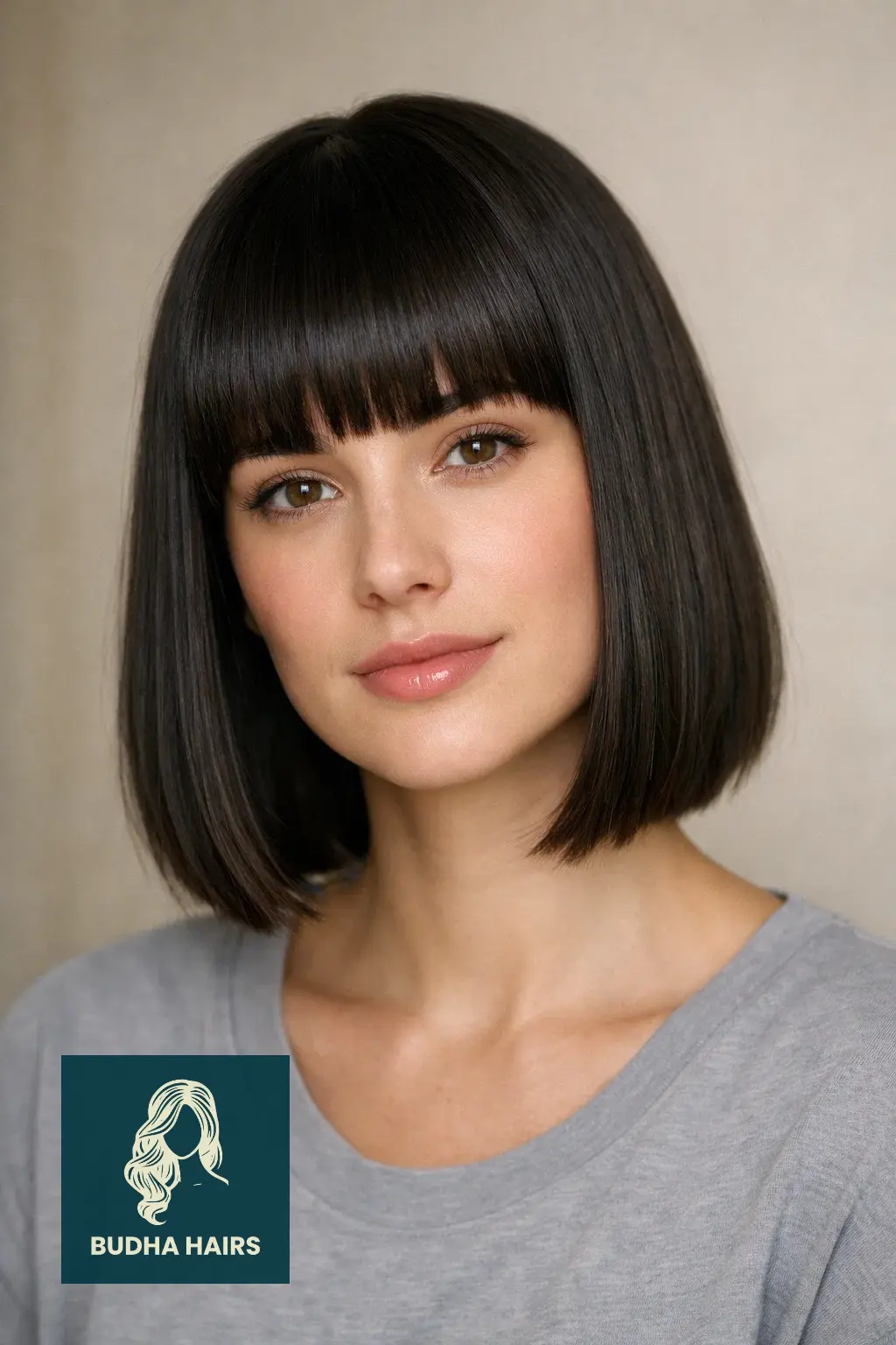 40 Flattering Side Bangs for Every Age and Occasion 27 Minimalist Blunt-Cut Side Bangs