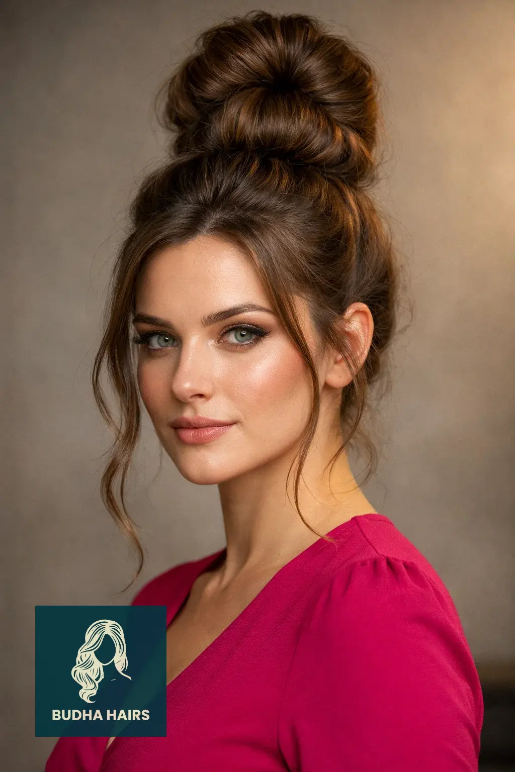 30 Hair Updos for Medium Hair That Look Effortlessly Chic 26 Modern Bubble Braid High Updo