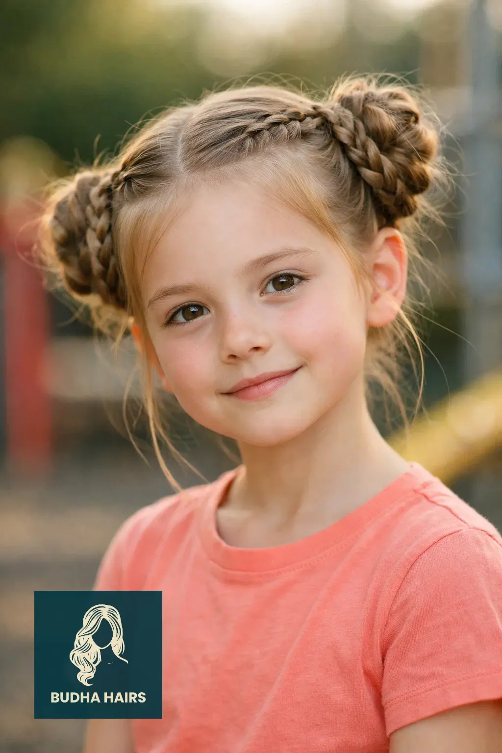 30 Best Hairstyles for Thin Hair for Kids for a Full Look 15 Multi-Braided Pigtail Buns