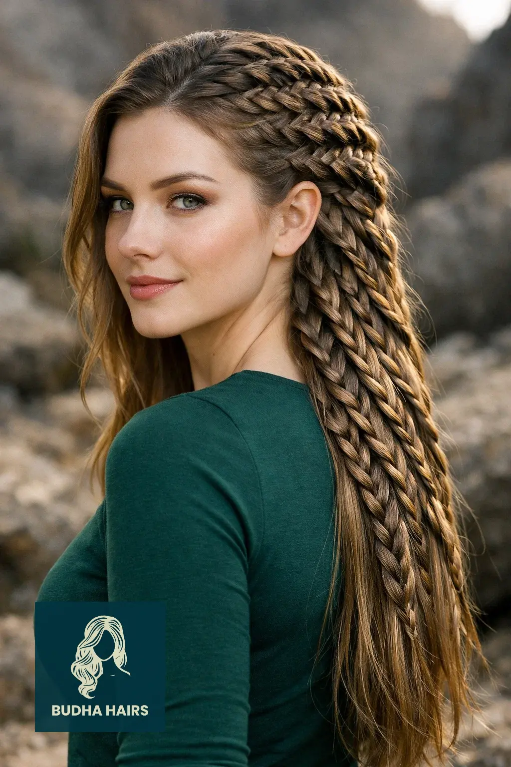 30 Most Enchanting Whimsical Hairstyles for a Magical Look 9 Mythical Dragon Scale Braids
