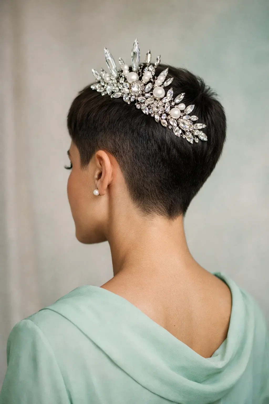 40 Best Princess Hairstyles: Majestic, Elegant & Royal Looks 20 Natural Tapered Cut with a Statement Headpiece