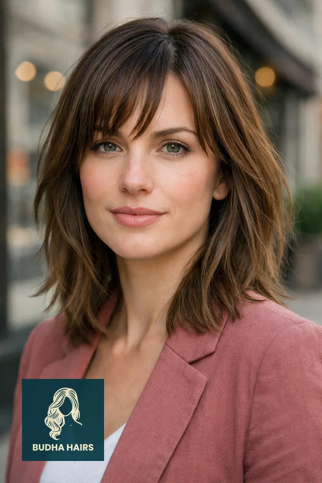 40 Flattering Side Bangs for Every Age and Occasion 2 Piecey Textured Side Bangs