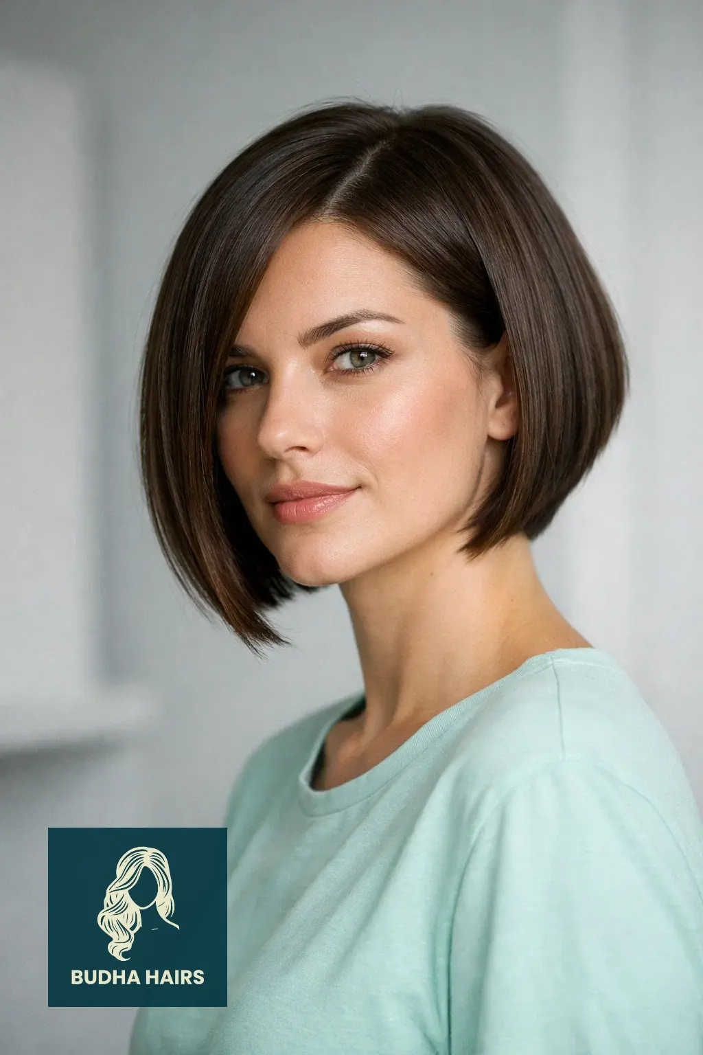 30 Ear Length Bob Hairstyles to Try When You Want a Bold Change 13 Polished A-Line Ear Length Cut