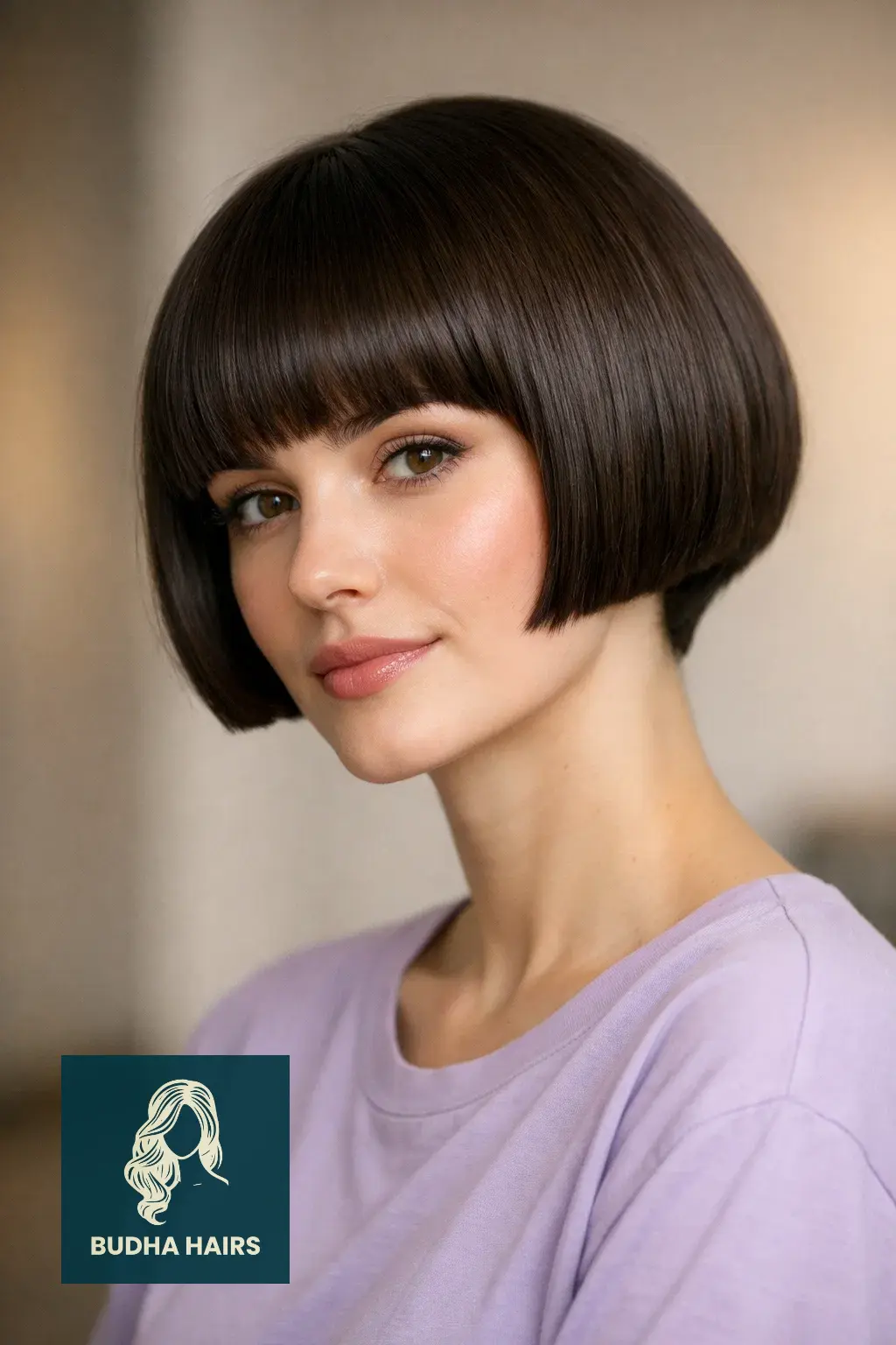 30 Ear Length Bob Hairstyles to Try When You Want a Bold Change 25 Polished Bowl-Cut Bob