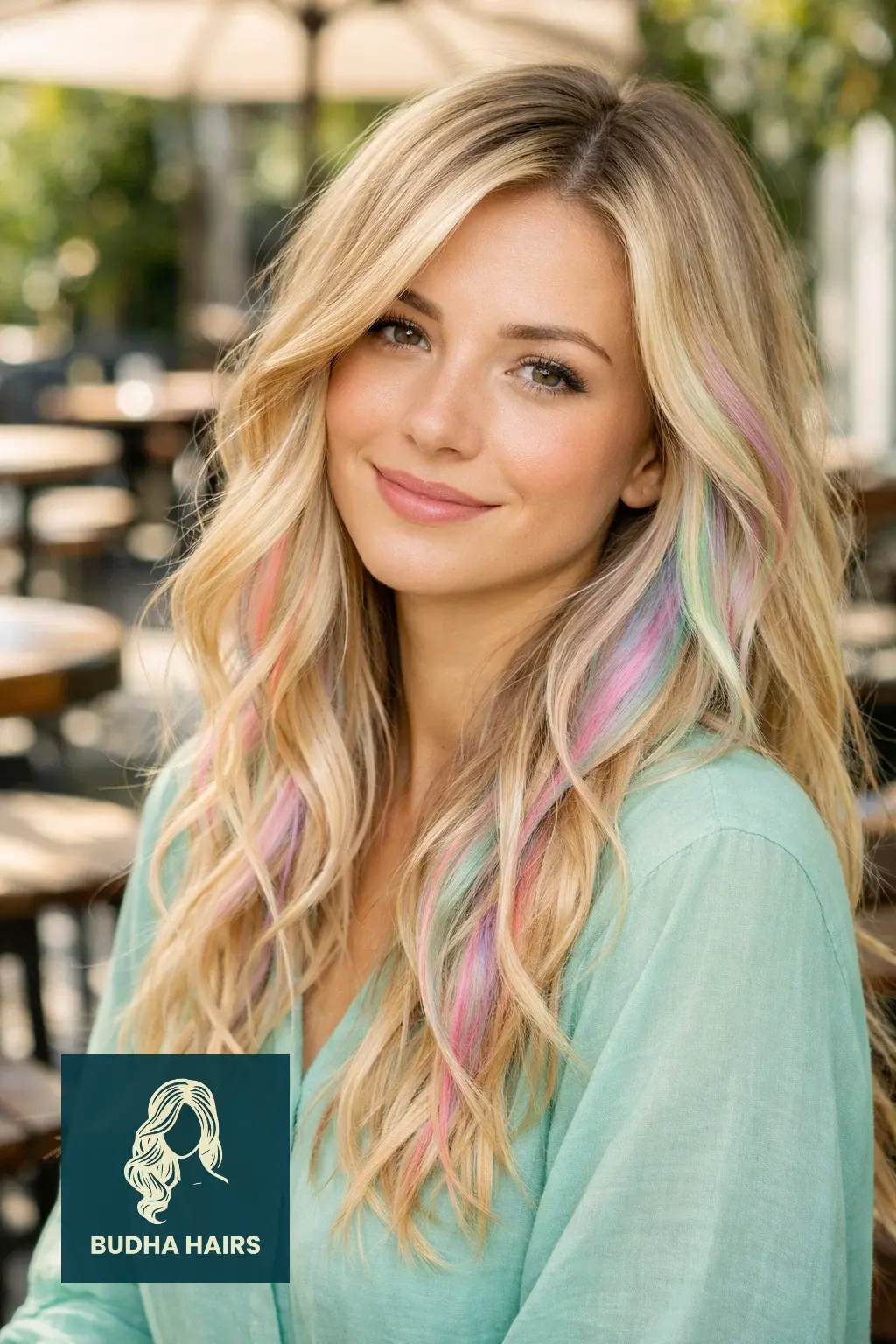 25 Best Unique Dyed Hair Ideas for a Vibrant, Trendy Look 10 Prism Hair Technique