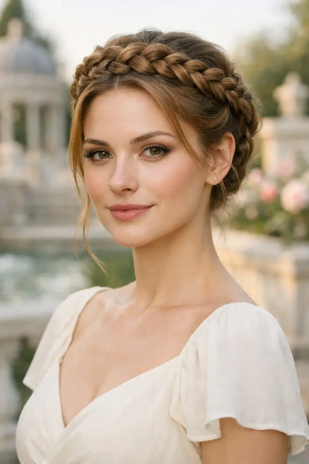 40 Best Princess Hairstyles: Majestic, Elegant & Royal Looks 1 Regal Braided Crown