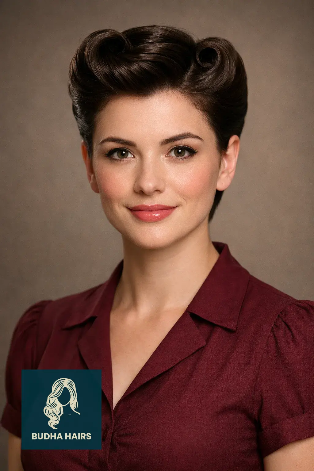 40 Best Formal Hairstyles for Short Hair: Elegant & Chic 12 Retro Victory Rolls for Pixie Cuts