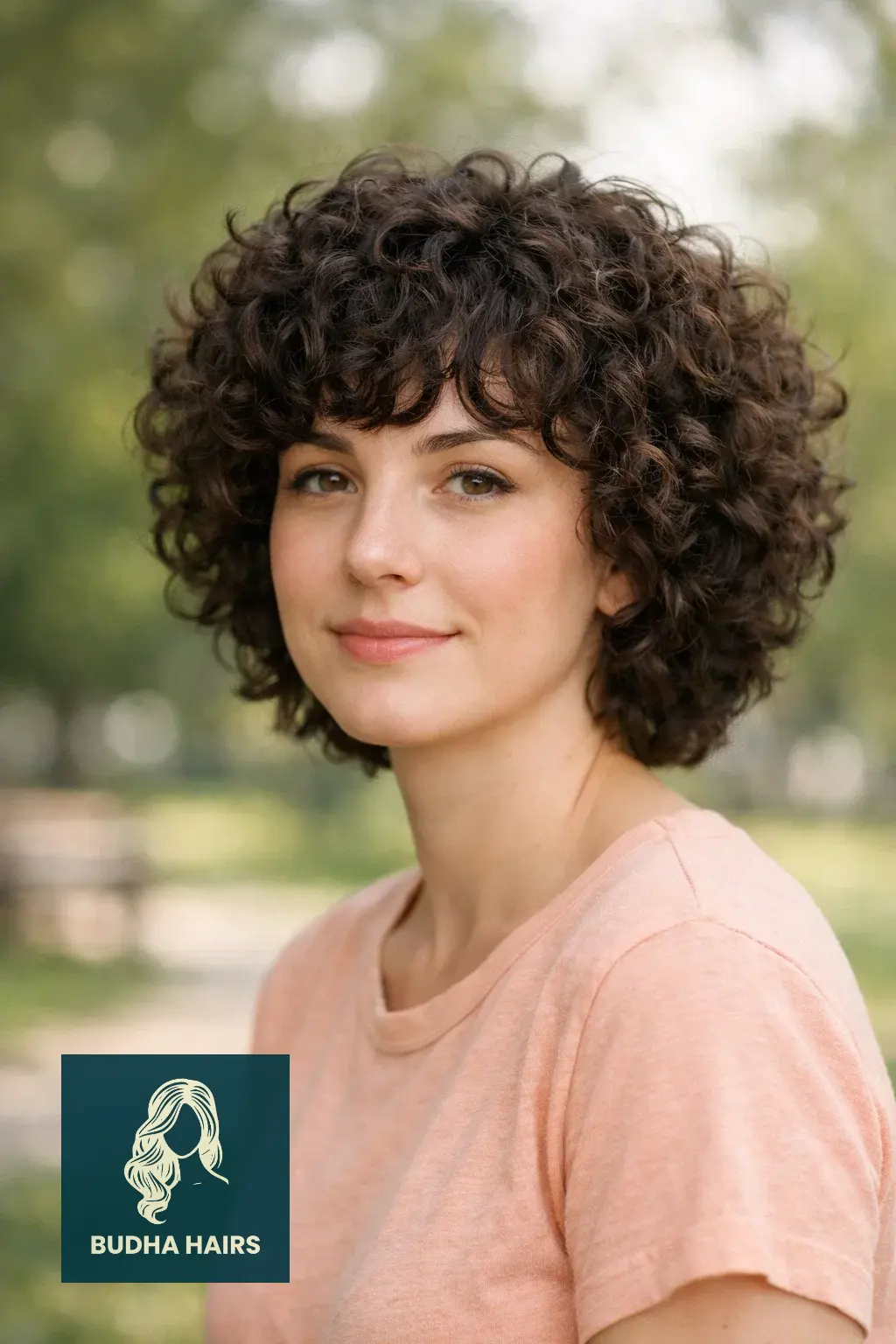 35 Trendy Short Shag Haircuts for Women to Try in 2026 34 Rounded Coily Short Shag