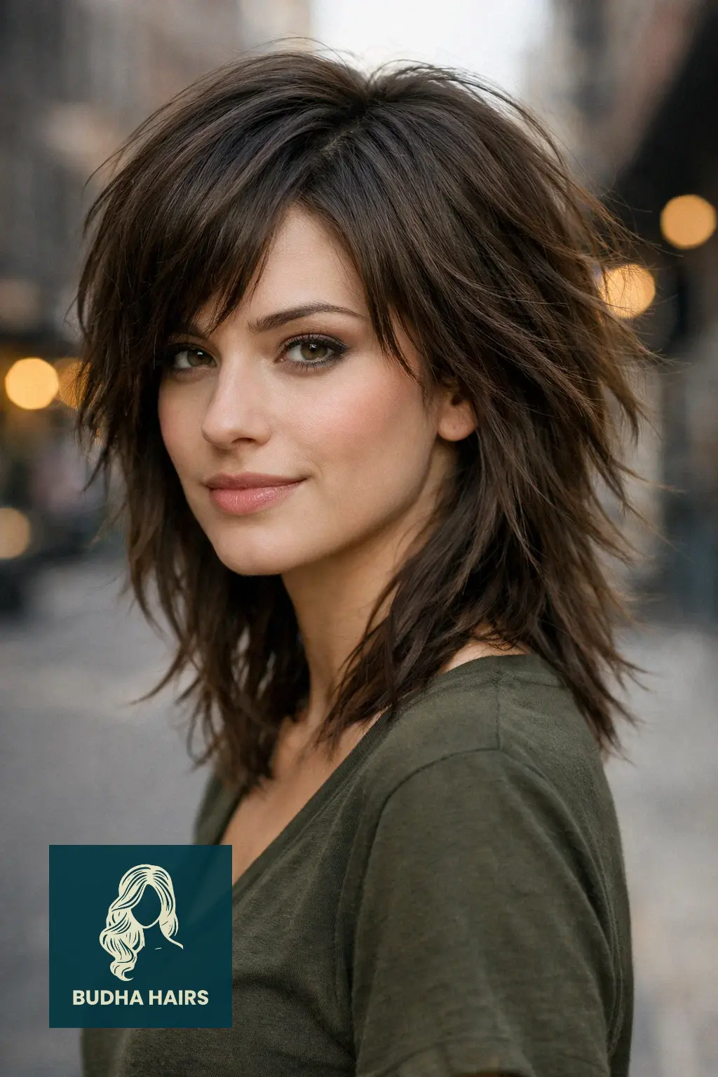 30 Side Part Wig Hairstyles Perfect for Busy Days 20 Shaggy "Wolf-Cut" Side Part Wig