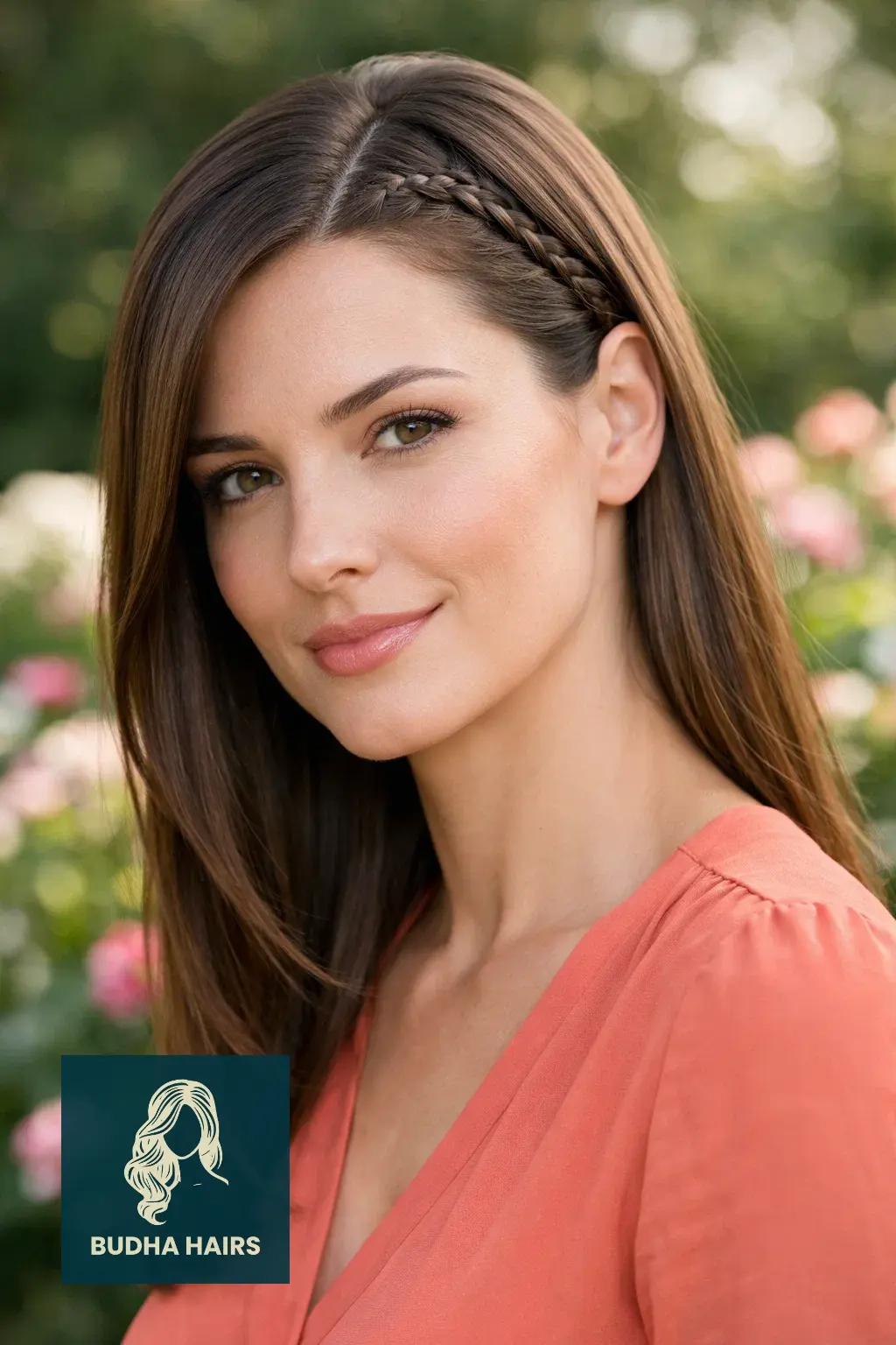 30 Chic Side Part Quick Weave Hairstyles for Any Occasion 16 Side Part with Braided Accent Detail