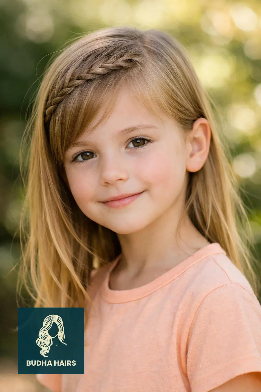 30 Best Hairstyles for Thin Hair for Kids for a Full Look 24 Side-Swept Braided Bangs