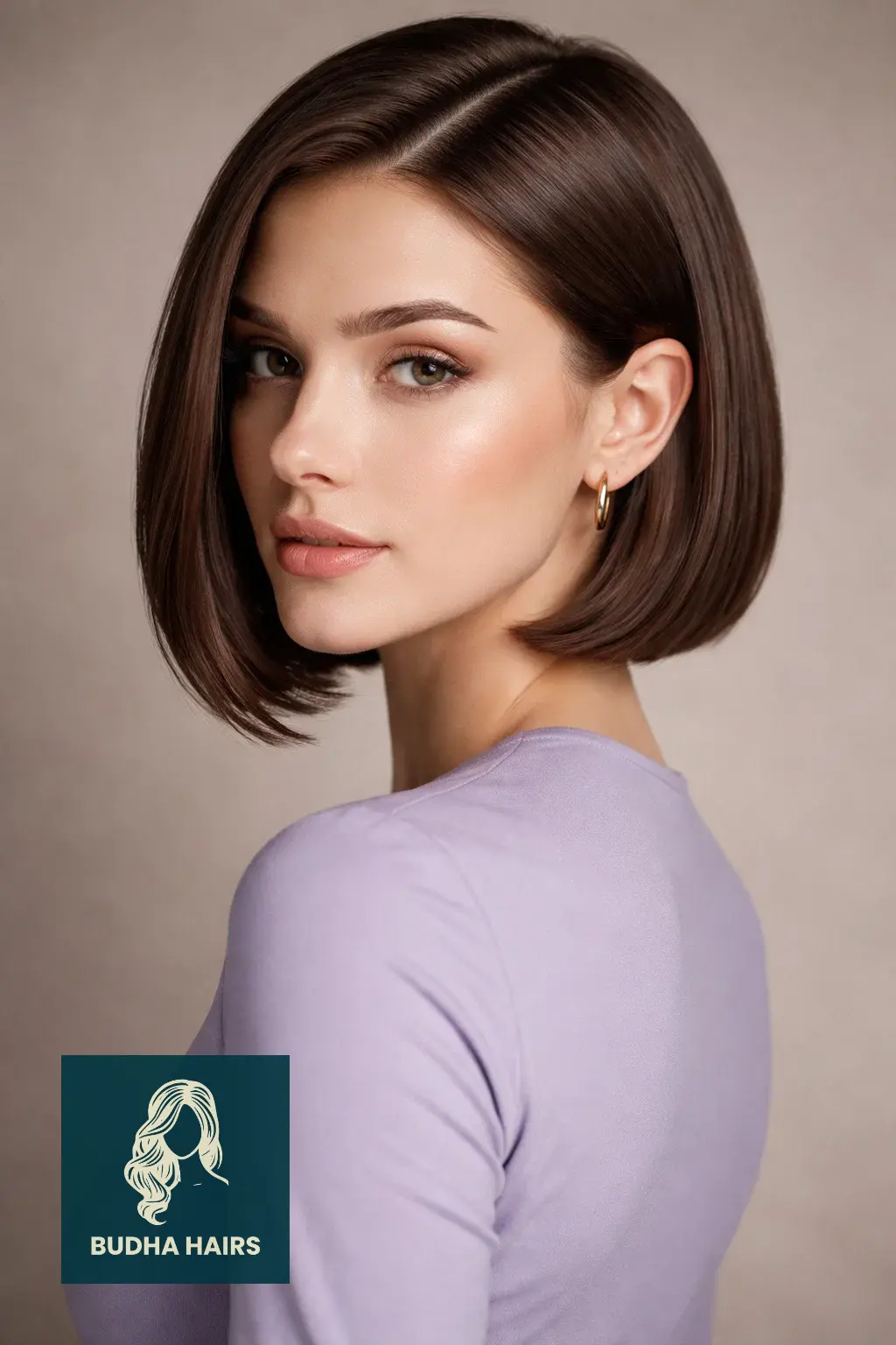 30 Ear Length Bob Hairstyles to Try When You Want a Bold Change 3 Sleek Side-Parted Micro Bob