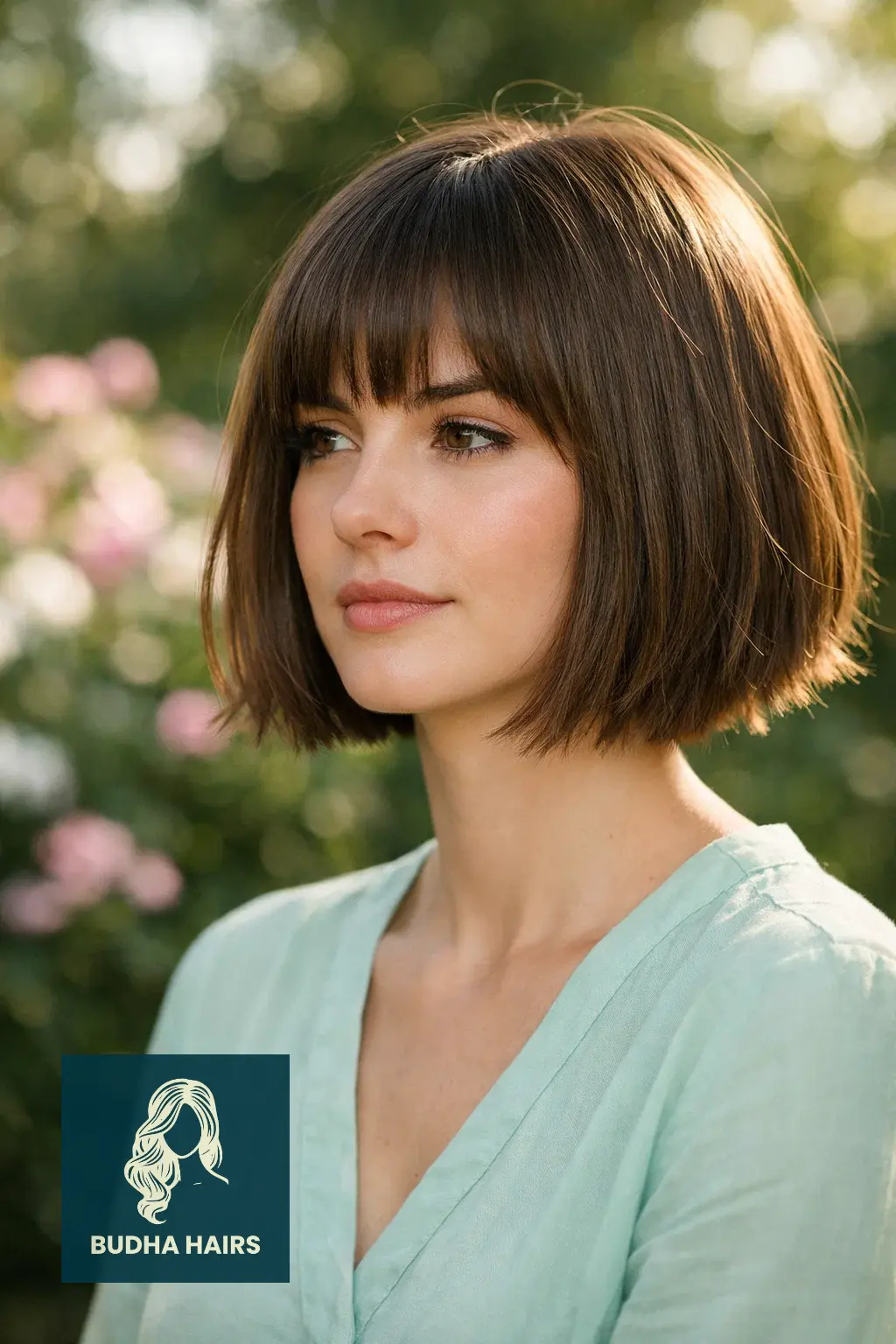 40 French Bob Haircuts For Women To Inspire Your Next Chic Makeover 30 Soft Blunt Bob with Feathery Ends
