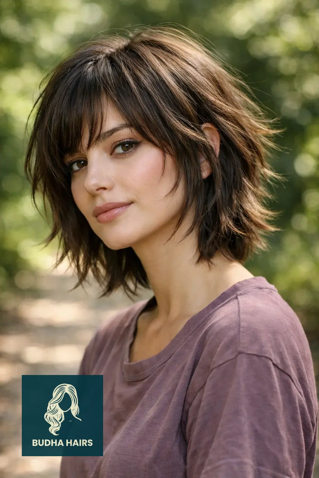 30 Ear Length Bob Hairstyles to Try When You Want a Bold Change 12 Soft Layered "Wolf" Bob