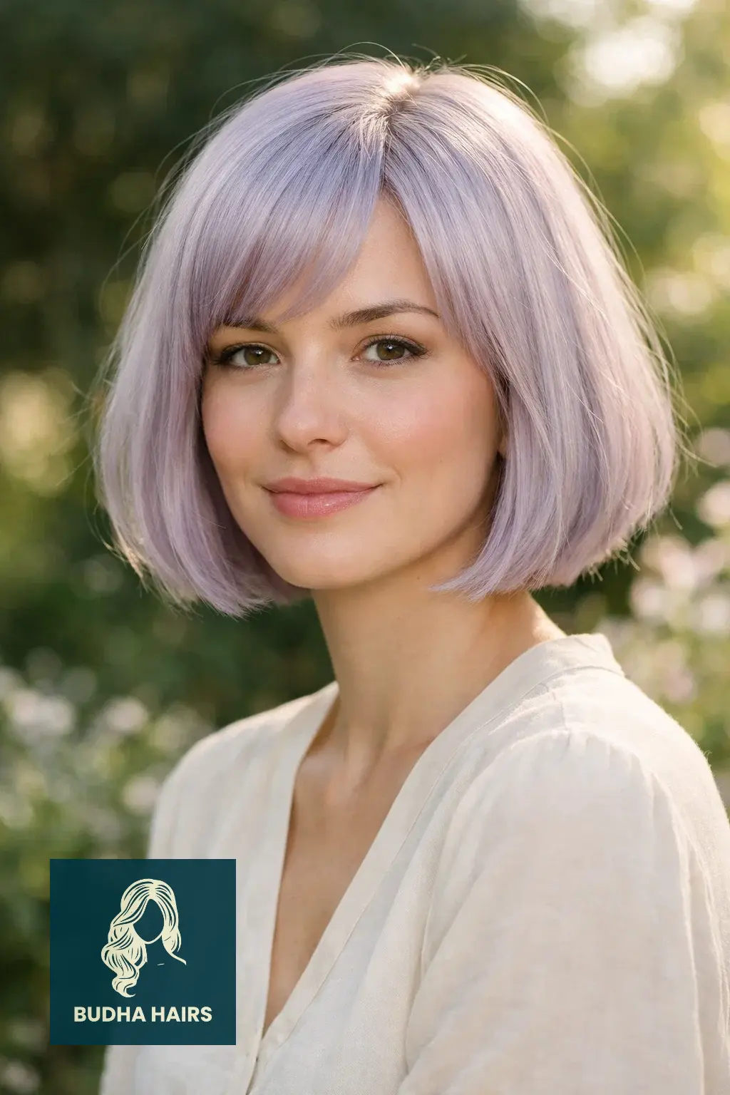 40 French Bob Haircuts For Women To Inspire Your Next Chic Makeover 32 Soft Lilac French Bob
