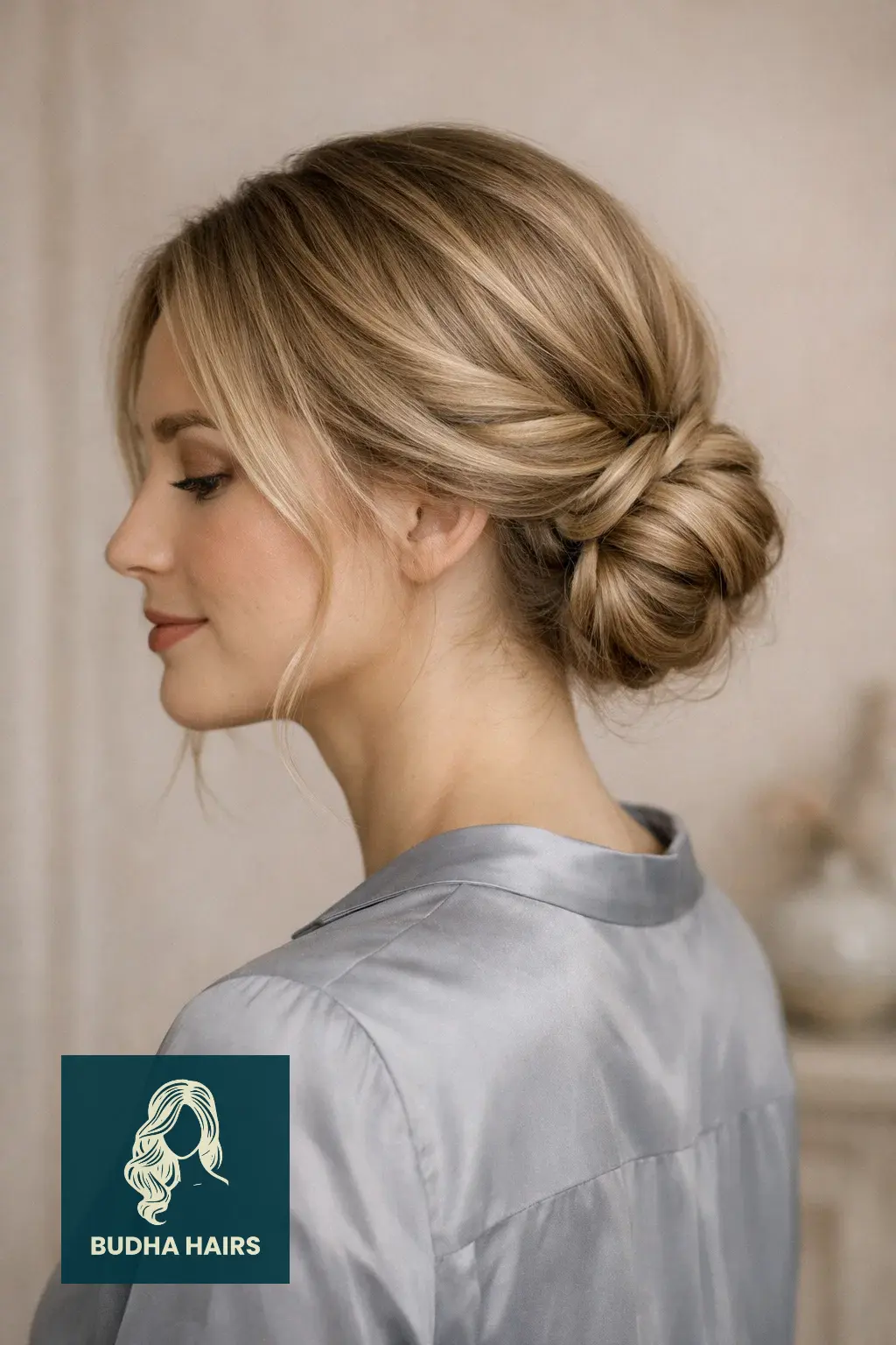 30 Best Protective Hairstyles for Thin Hair: Healthy & Chic 21 Soft Low Twisted Chignon