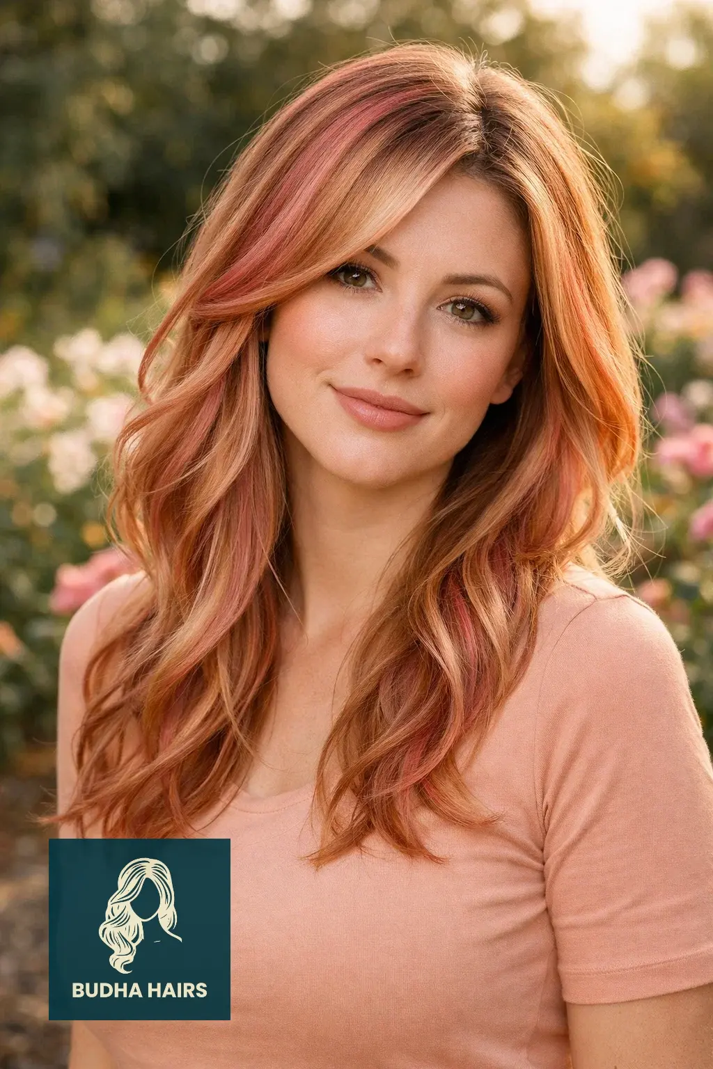 25 Best Unique Dyed Hair Ideas for a Vibrant, Trendy Look 13 Soft Strawberry Quartz Balayage