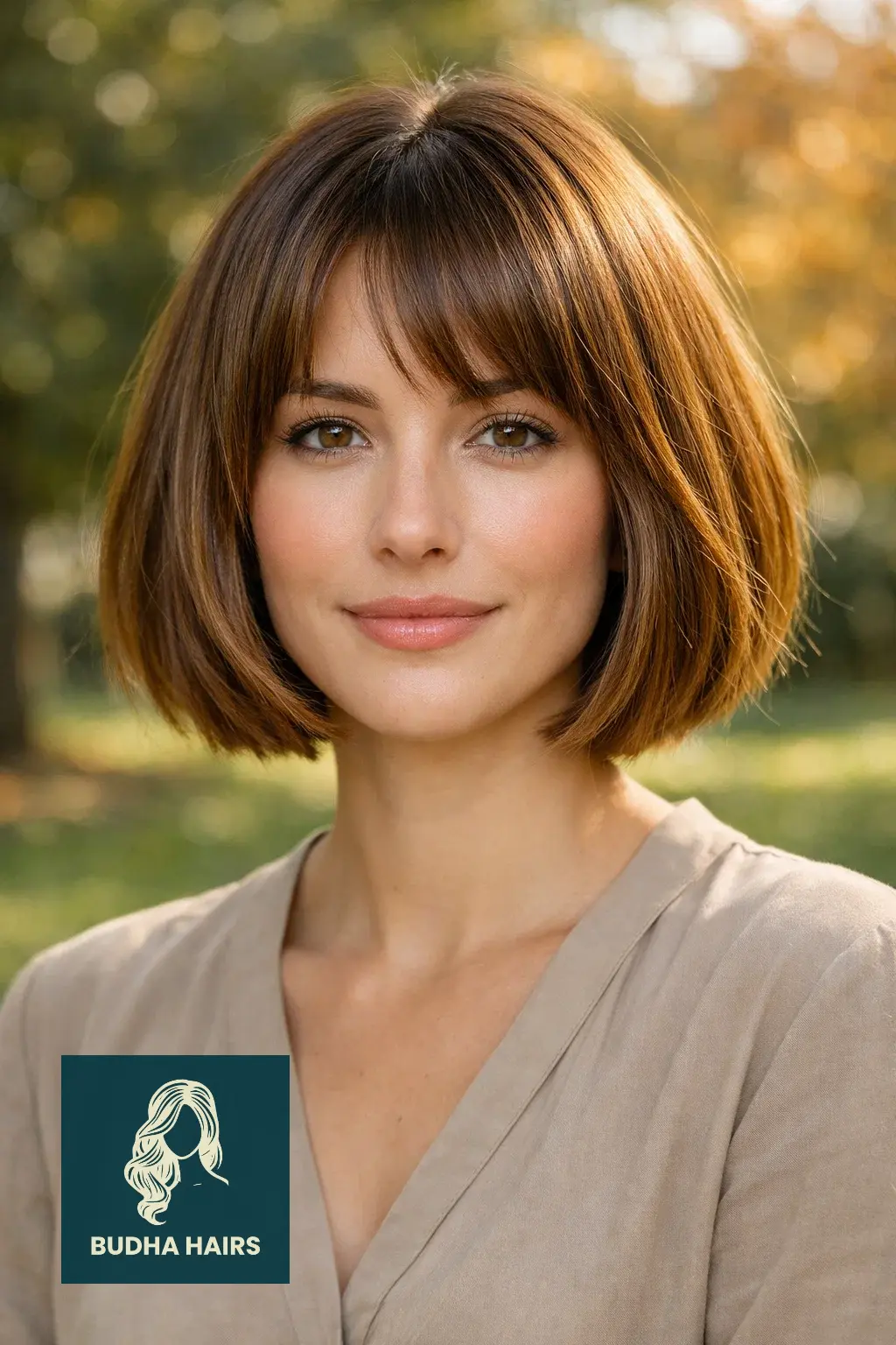 40 French Bob Haircuts For Women To Inspire Your Next Chic Makeover 34 Sun-Kissed Caramel Bob