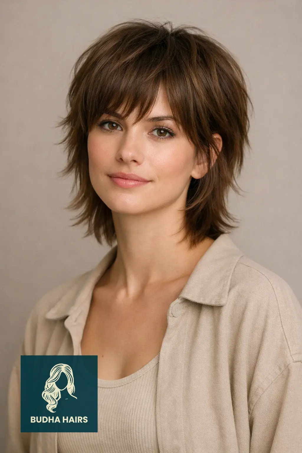 30 Realistic Shaggy Mullet Haircuts Styles for Women (2026) 8 Tapered Nape Shaggy Mullet