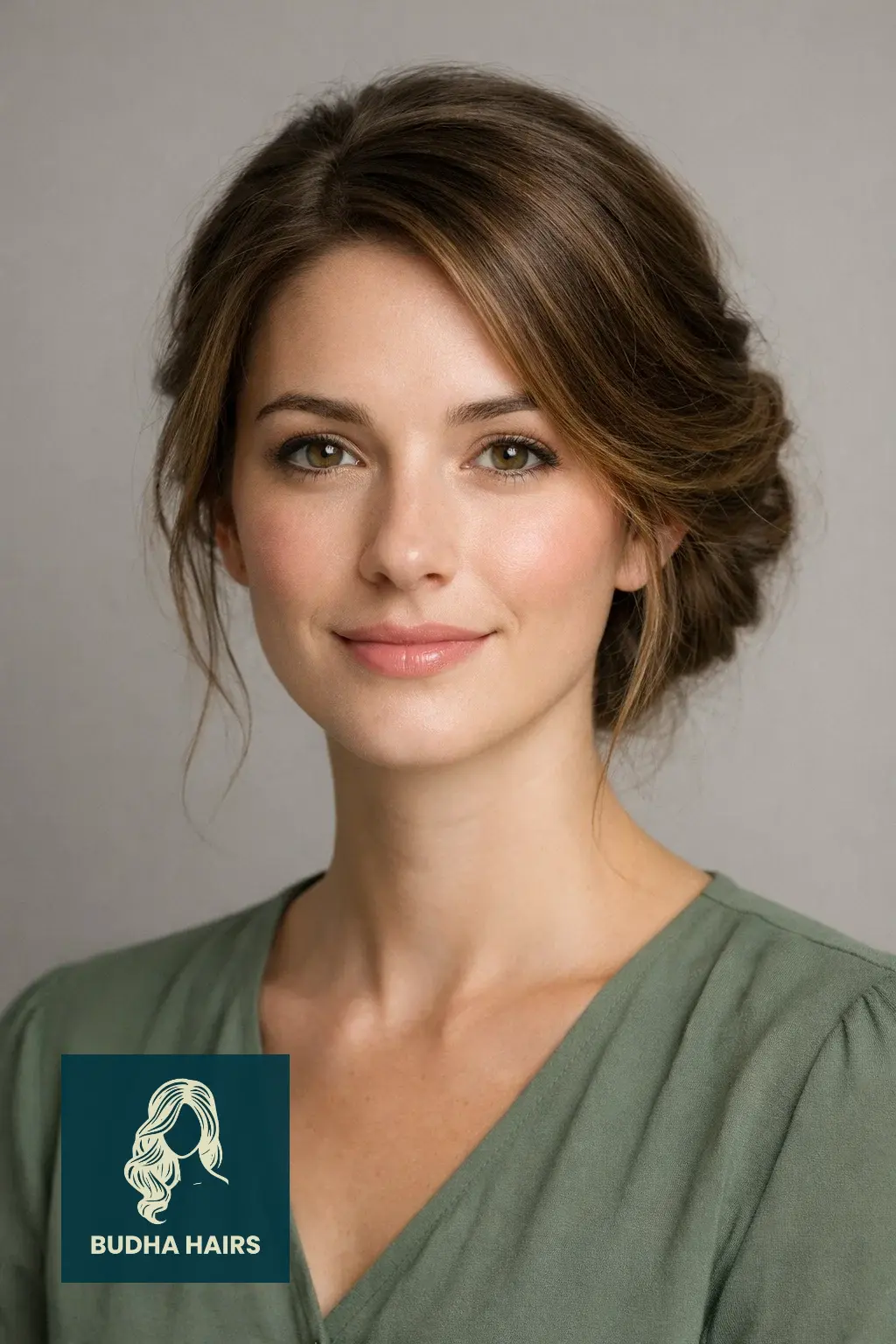 30 Hair Updos for Medium Hair That Look Effortlessly Chic 8 Textured Gibson Tuck