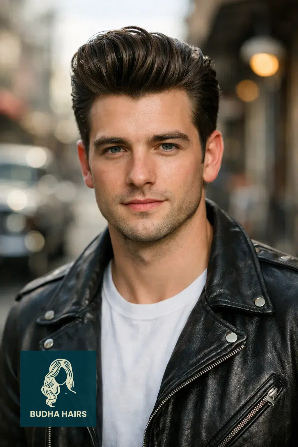 30 Best Halloween Hairstyles for Men: Easy & Iconic Looks 5 The 1950s Greaser Quiff