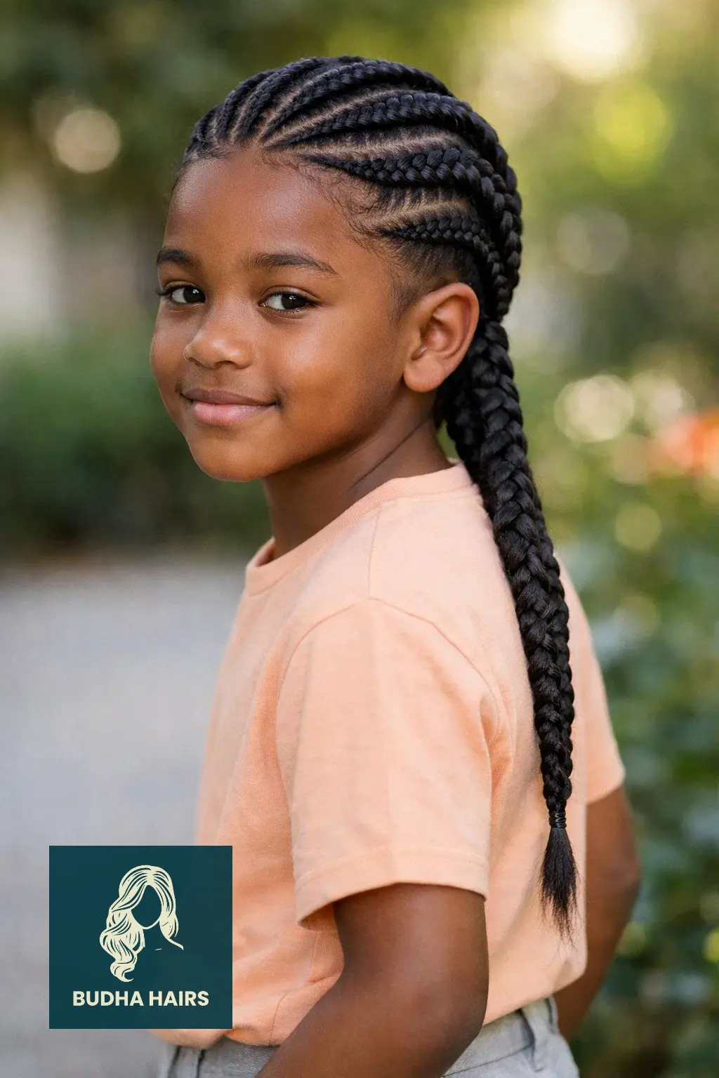 30 Adorable Braid Hairstyles for Kids You Will Love 25 The 5-Strand Woven Masterpiece