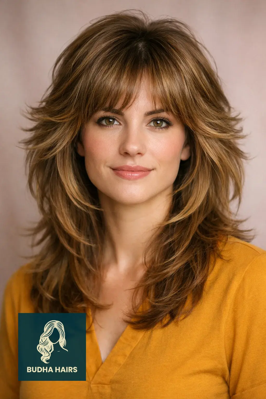 Wolf Cut with Curtain Bangs: 25 Best 2026 Trendy Styles 22 The 70s Disco Revival Wolf