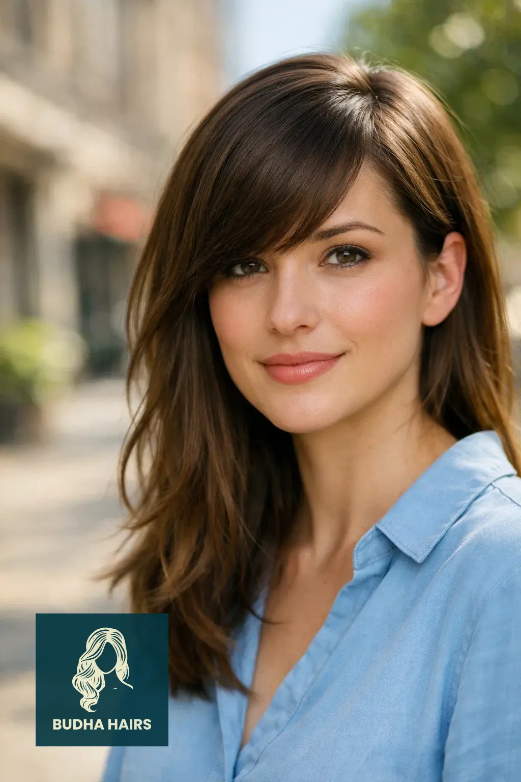 40 Flattering Side Bangs for Every Age and Occasion 1 The Classic Long Side-Swept Fringe