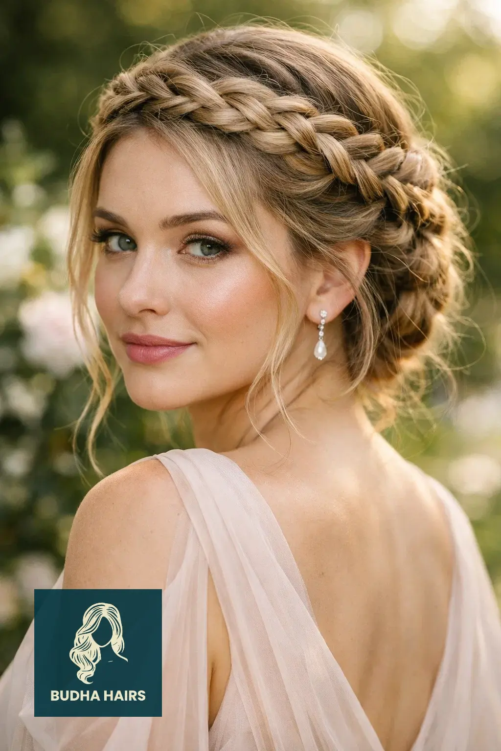 39 Best Hairstyles for Thin Hair for Wedding for a Full Look 31 The "Criss-Cross" Halo Brai