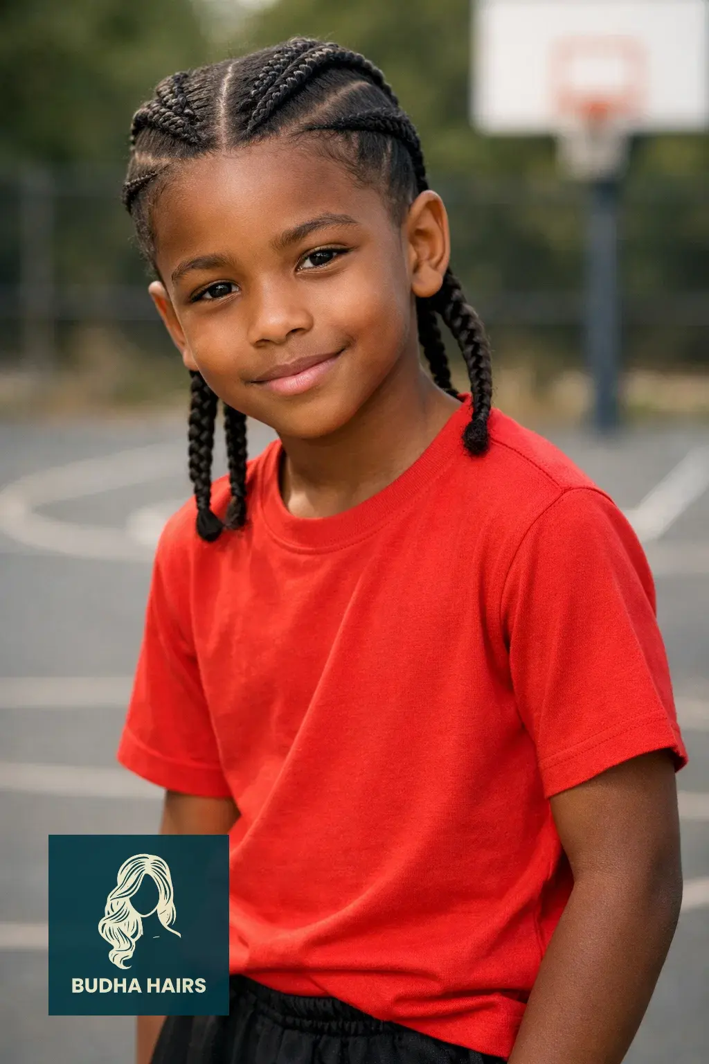 30 Adorable Braid Hairstyles for Kids You Will Love 1 The Double Dutch "Boxer" Braids