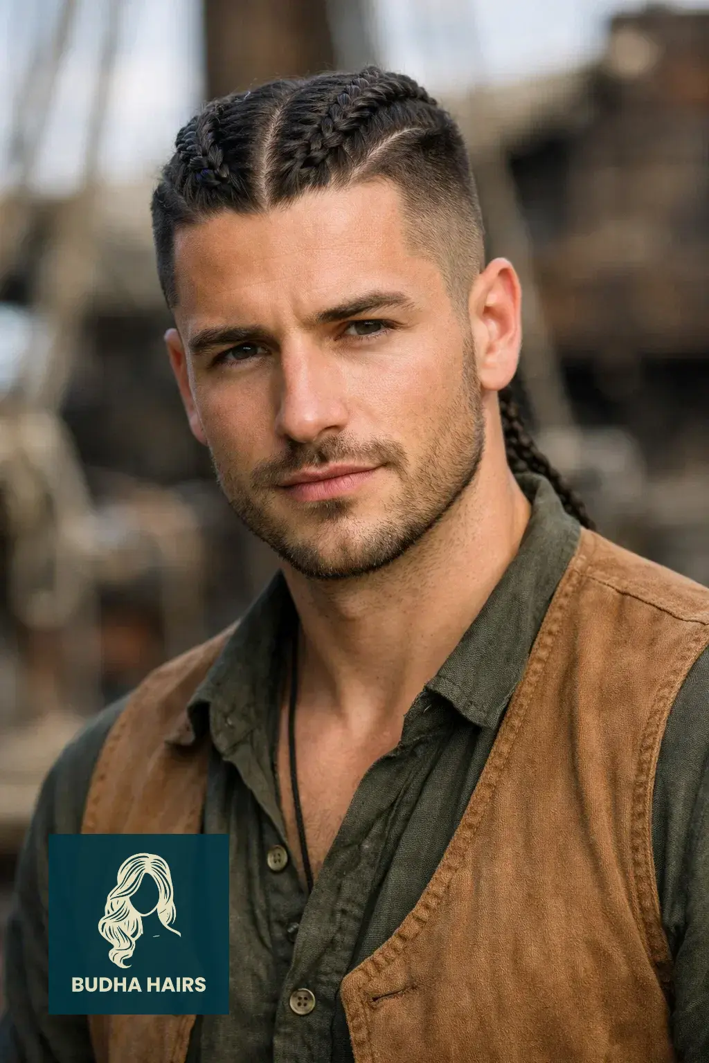 40 Best Pirate Hairstyles for Men: Rugged & Modern Looks 39 The Double Dutch Braided Undercut